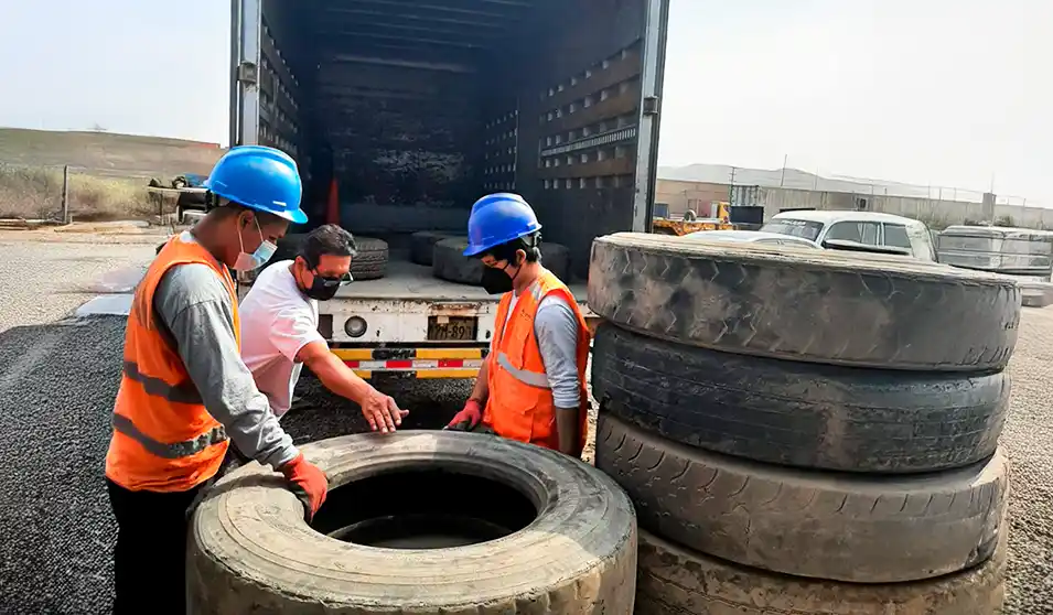 Toyota del Perú reafirma su compromiso con la economía circular y cumple su meta de reciclaje de neumáticos fuera de uso para el 2024